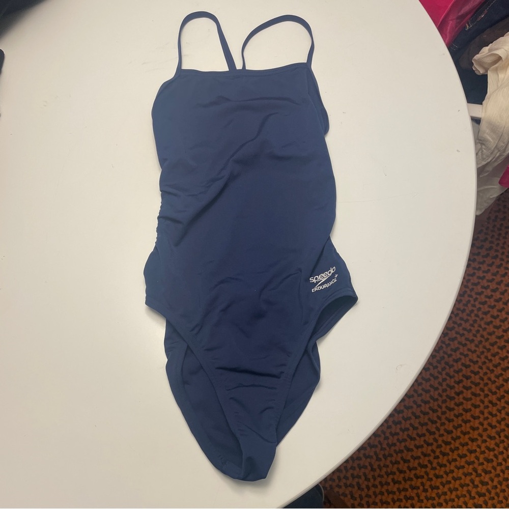 Speedo Women's Navy Swimsuit NWT 30